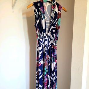 Fun floral full length jumper